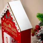 Wooden Christmas Countdown Block Calendar