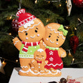 Gingerbread Family Ornament