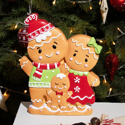 Gingerbread Family Ornament