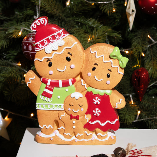 Gingerbread Family Ornament