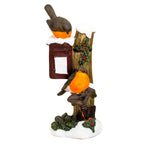 Robins on Post Box Ornament