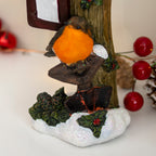 Robins on Post Box Ornament