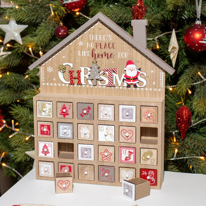 Light Up Santas Christmas Home Advent Calendar