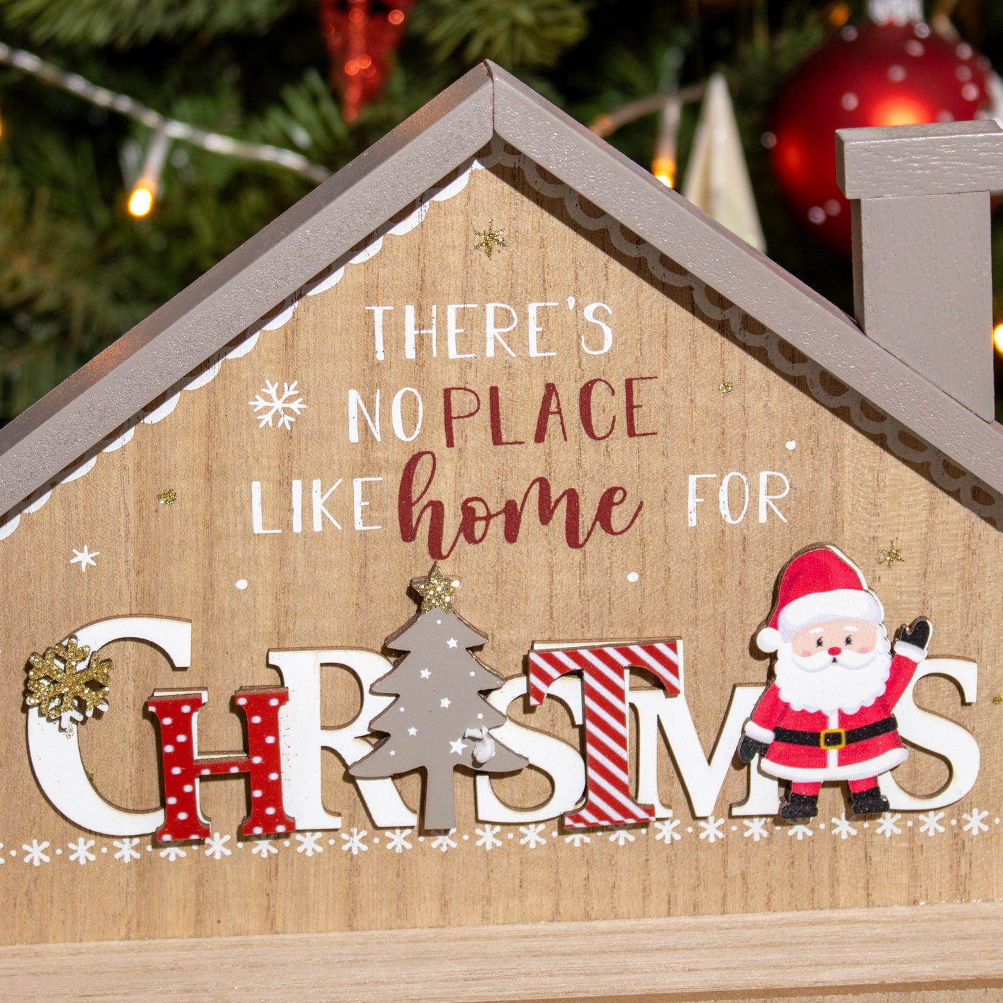 Light Up Santas Christmas Home Advent Calendar