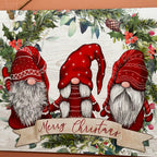 Christmas Gnome Hanging Countdown Sign