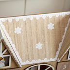 Wooden Christmas House Light Up Advent Calendar