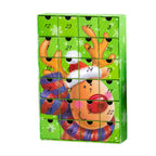 Green Reindeer 24 Drawer Advent Calendar