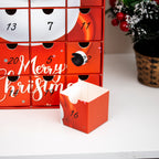 Red Santa Claus 24 Drawer Advent Calendar