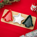 4 Piece Festive Christmas Bowl & Tray Set