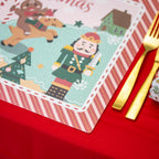 Set Of 4 Merry Christmas Character Placemats