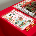 Set Of 4 Merry Christmas Character Placemats