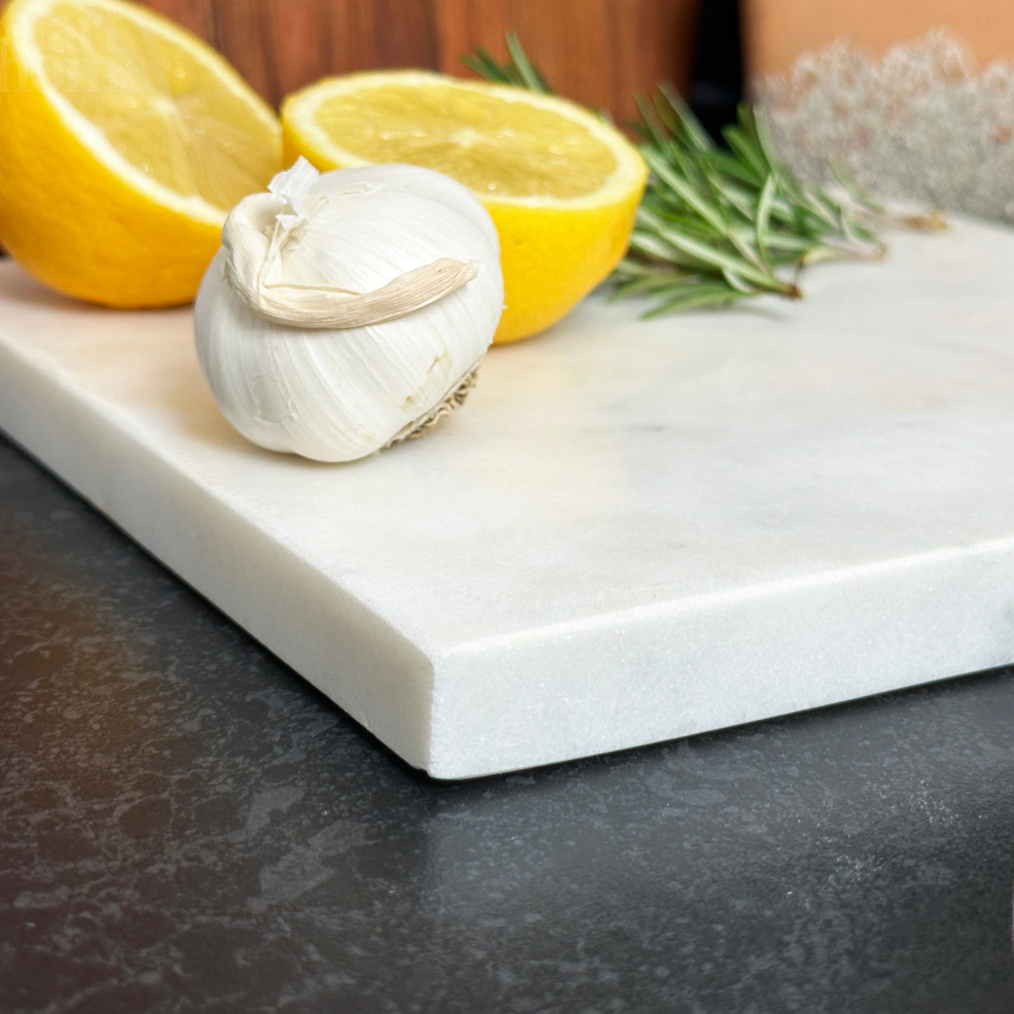 White Square Marble Board