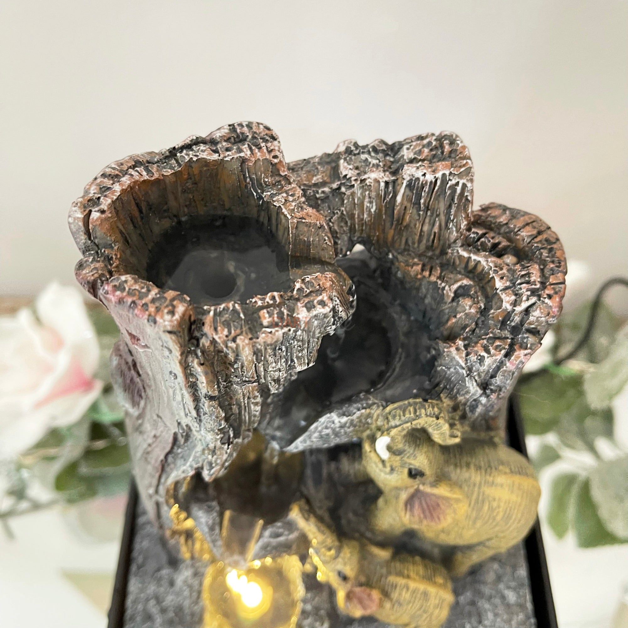 Elephant Paradise LED Indoor Water Fountain