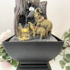 Elephant Paradise LED Indoor Water Fountain