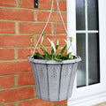 Set Of 2 Kallos Hanging Basket Planters
