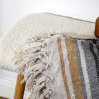 Mustard Striped Hammam Towel