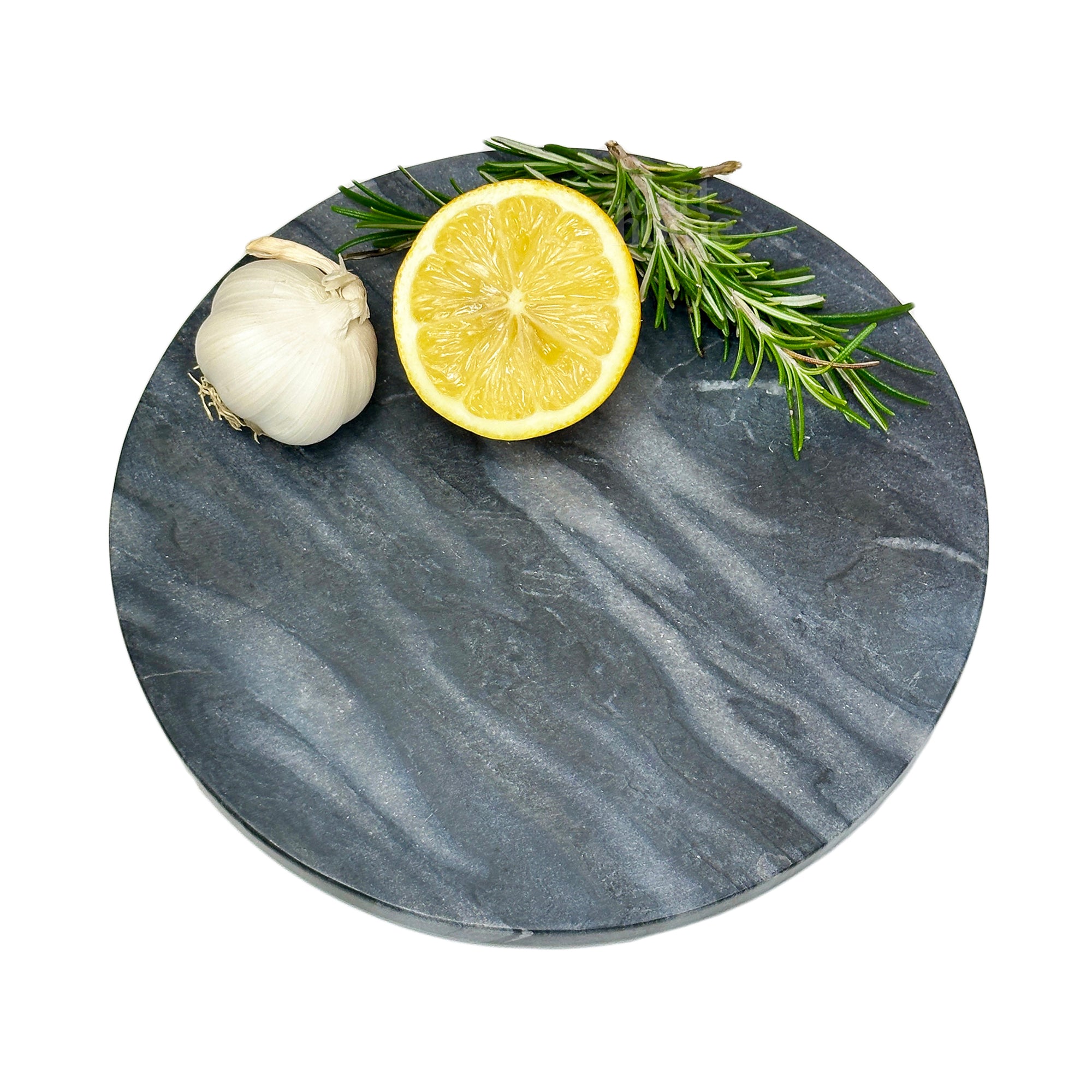 Grey Round Marble Board