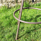 Cast Iron Rust Adjustable Tractor Stool