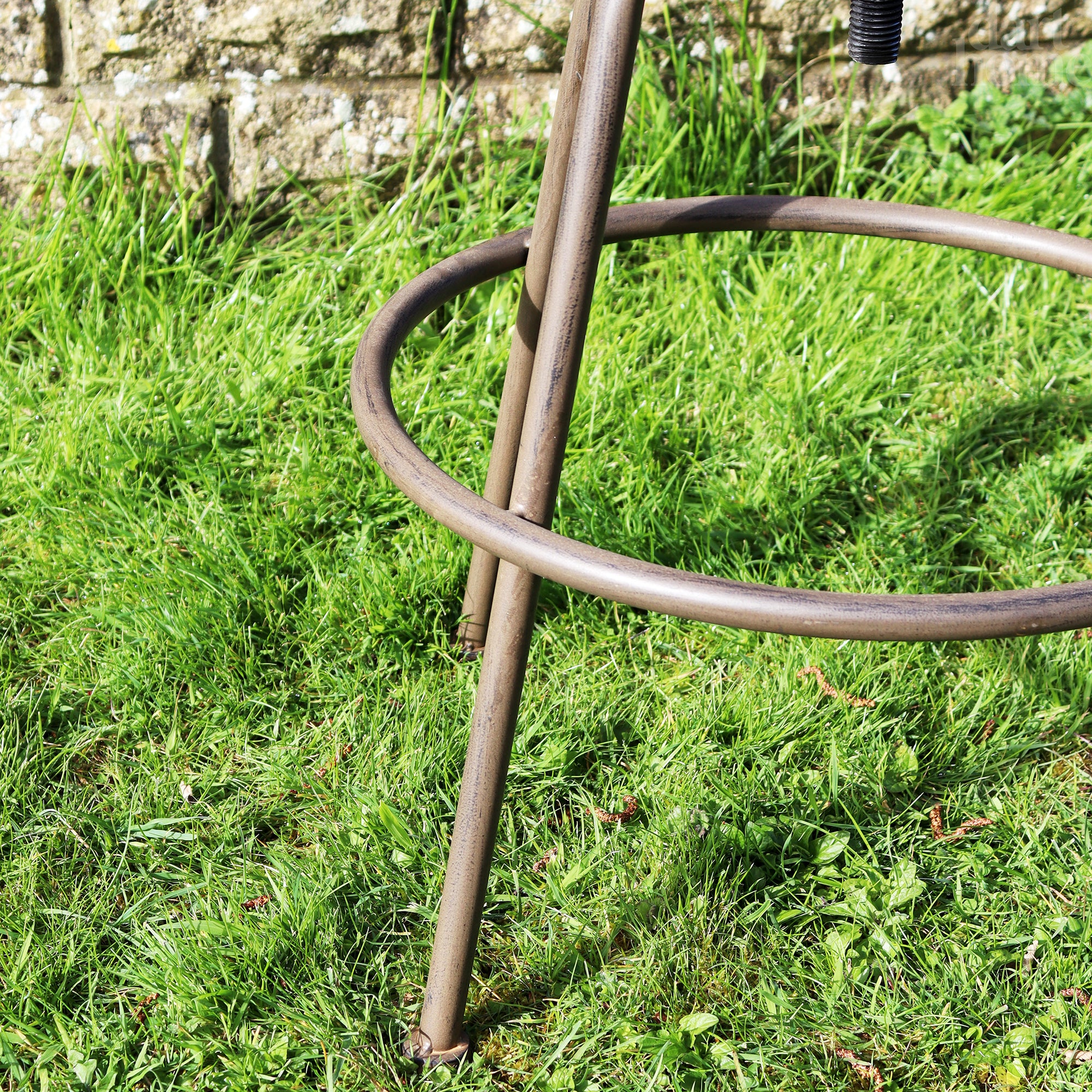 Cast Iron Rust Adjustable Tractor Stool