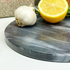 Grey Round Marble Board