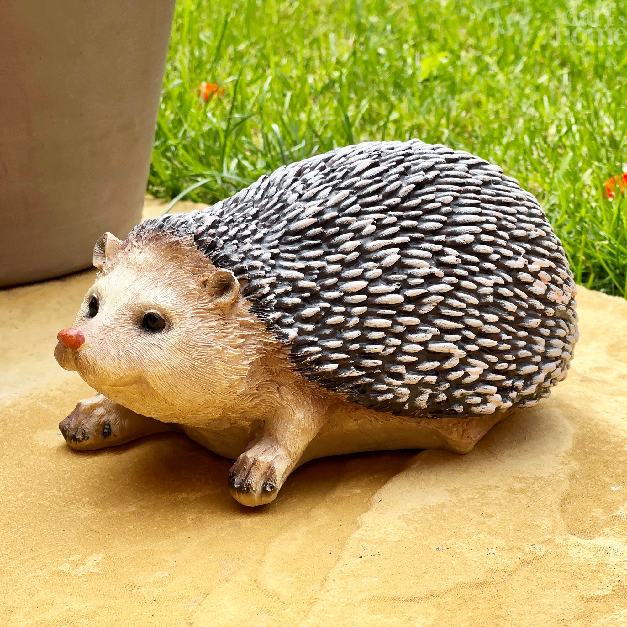 Niedliche Igel-Gartendekoration