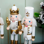 Set mit 2 Nussknacker-Soldaten-Ornamenten