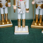 Set mit 2 Nussknacker-Soldaten-Ornamenten