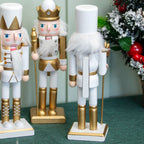 Set mit 2 Nussknacker-Soldaten-Ornamenten