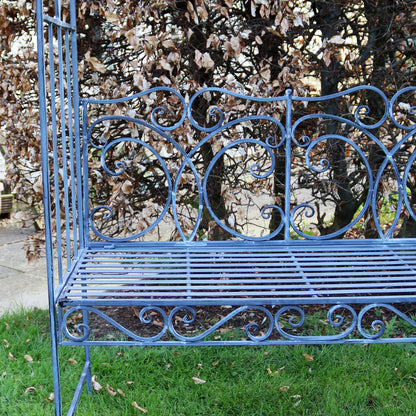 Antique Grey Kensington Garden Bench Arbour