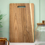 Acacia Wood Chopping Board With Handle Large