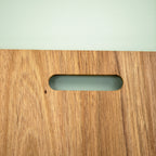 Acacia Wood Chopping Board With Handle Large