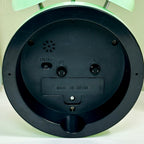 Glossy Green Butterflies Alarm Clock