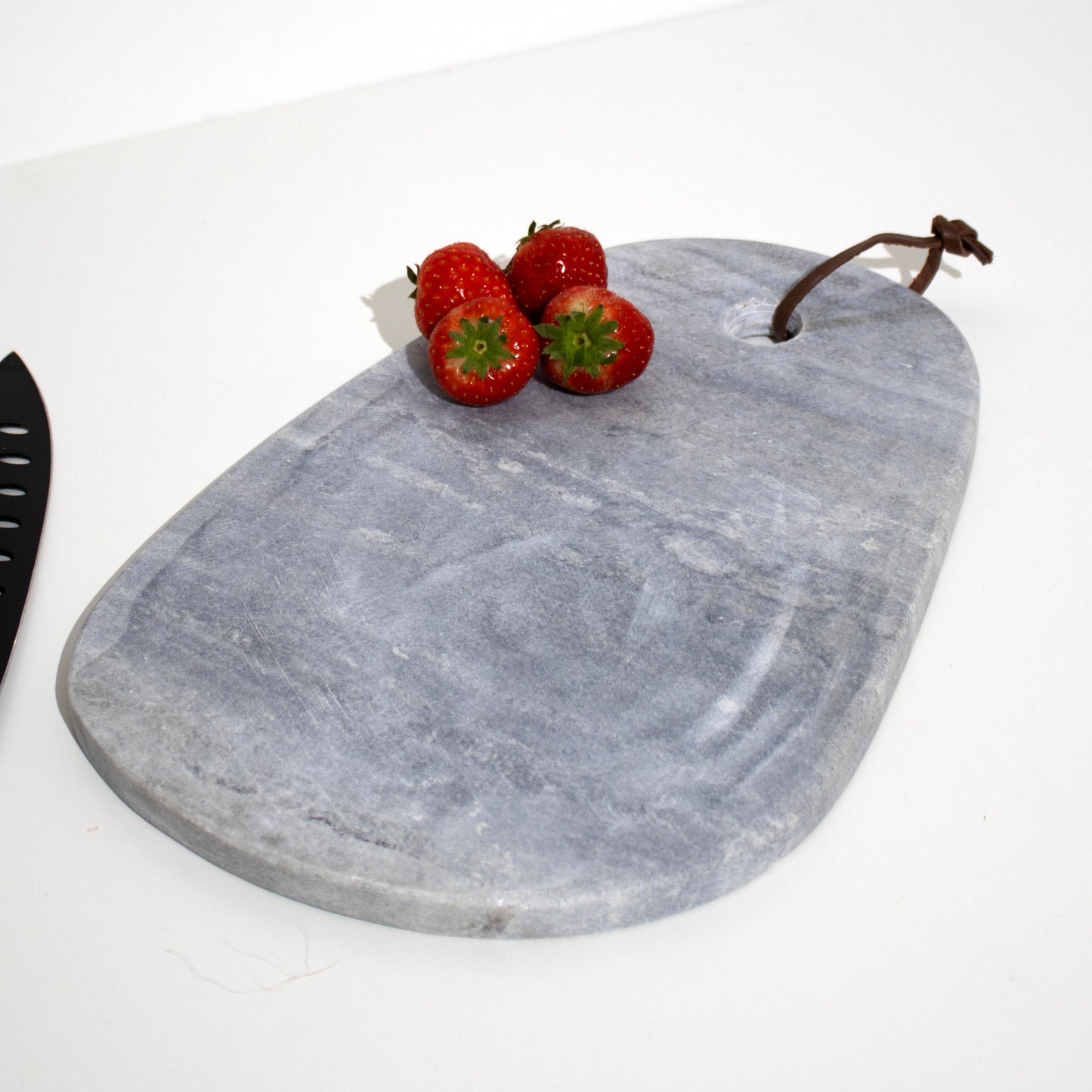 Grey Pebble Marble Chopping Board