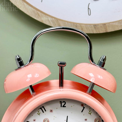 Glossy Pink Rainbow Alarm Clock