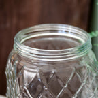 4 Litre Copper Lid Glass Storage Jar