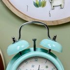 Glossy Blue Caterpillar Alarm Clock