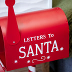 Letters To Santa Christmas Post Box On Stand