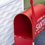 Letters To Santa Christmas Post Box On Stand