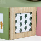 Forest Fox And Squirrel Triple Photo Frame
