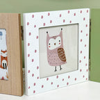 Forest Bear And Owl Triple Photo Frame