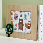 Forest Bear And Owl Triple Photo Frame