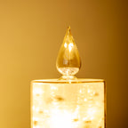 Christmas Houses Spinning LED Candle Lantern