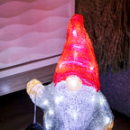 Light Up Christmas Gonk With Lantern Ornament