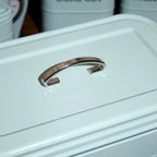 Retro Blue Bread Bin
