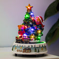 Light Up Musical Teddy Bears Christmas Scene With Moving Train