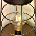 Industrial Caged Table Lamp