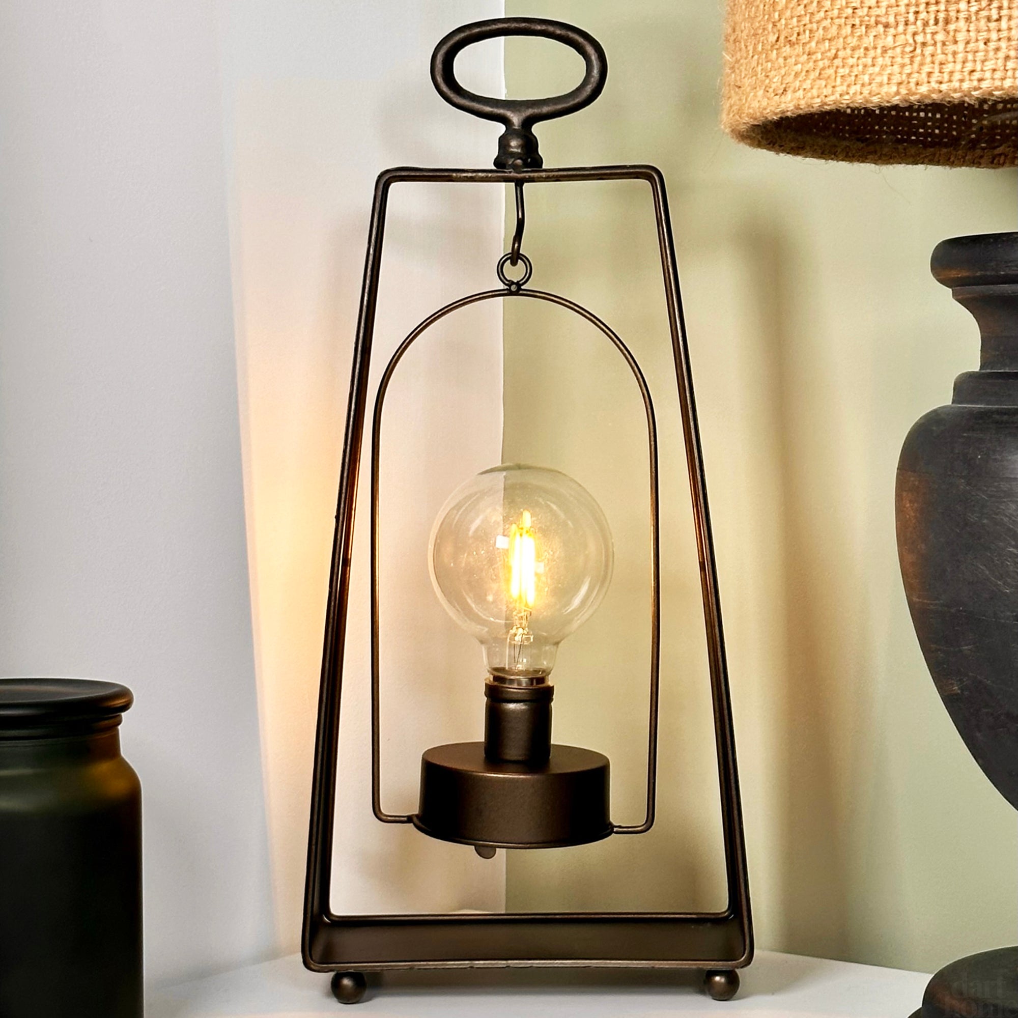 Industrial Aksel Lantern Lamp