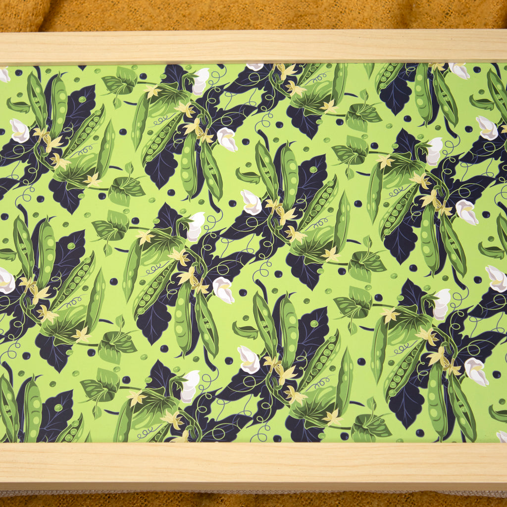 Botanical Green Peas Laptray
