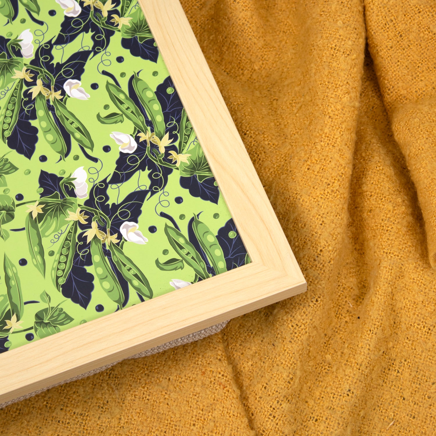 Botanical Green Peas Laptray