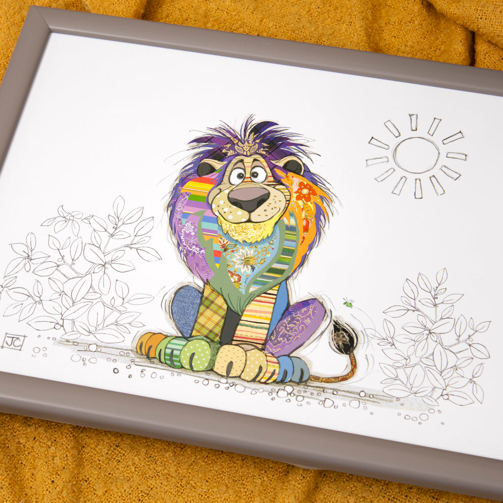 Bug Art Louis Lion Lap Tray